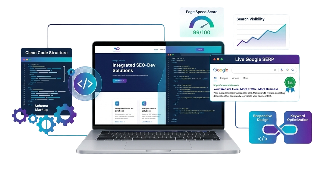 Website development and SEO working together